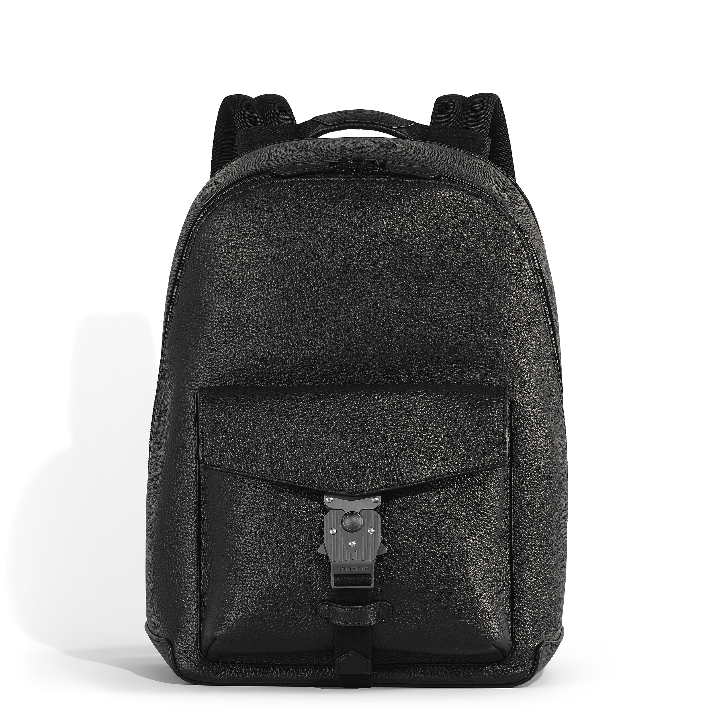 モンブラン　リュック M LOCK バックパック - レザー - ブラック - Montblanc® JP