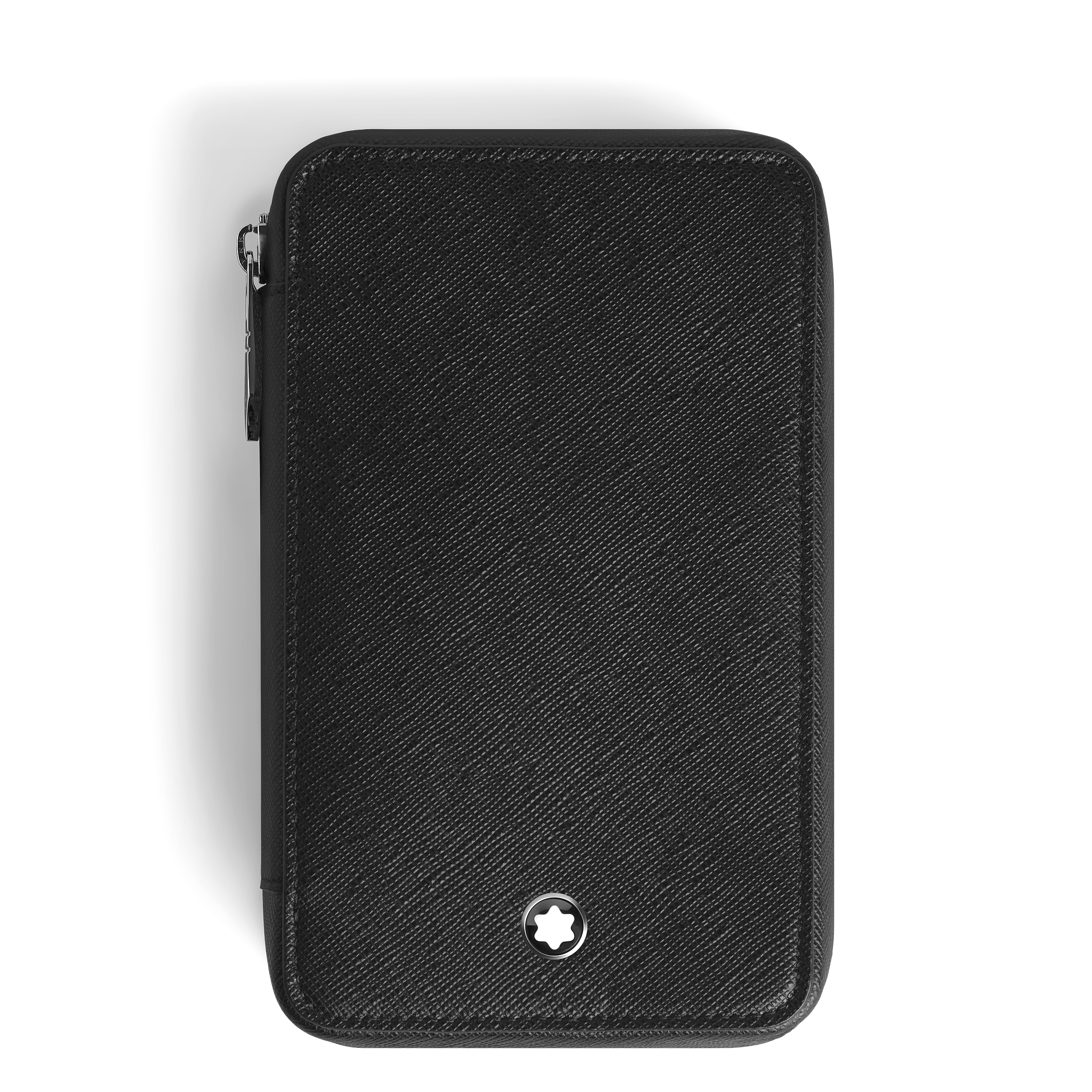 Sartorial 8 pen pouch with zip - Leather - Black - Montblanc® US