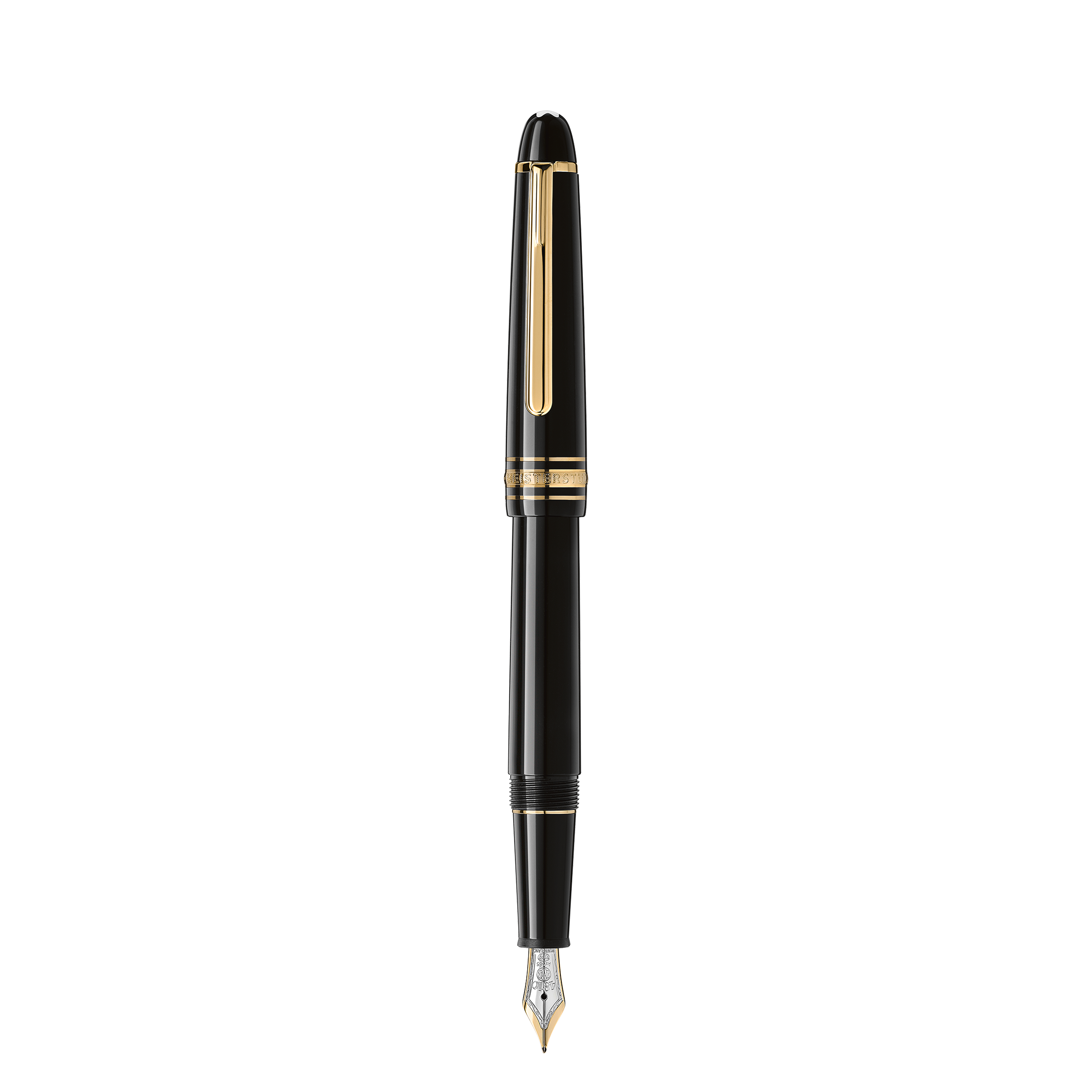 Meisterstück Gold-Coated Classique Fountain Pen (F) - Black