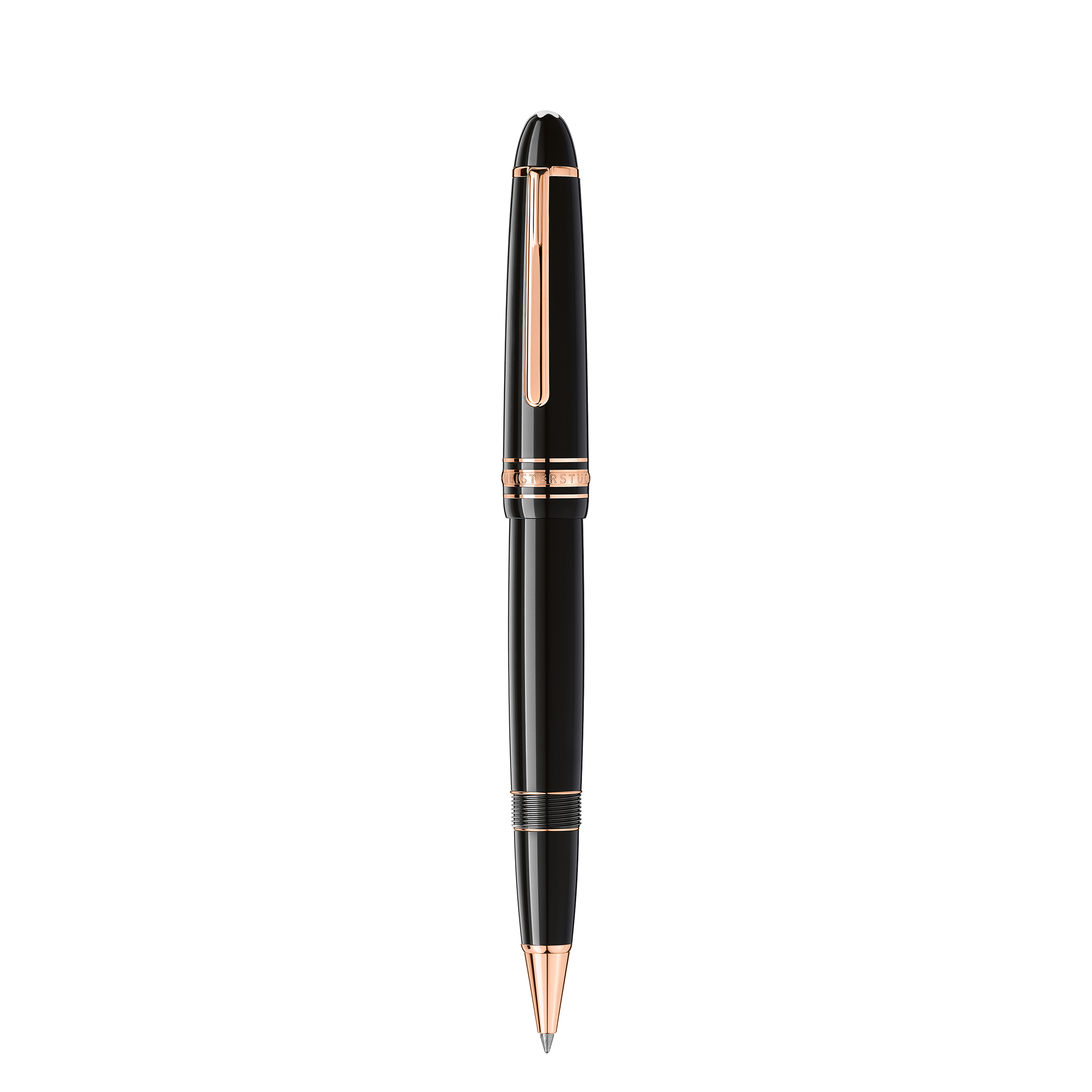 Meisterstück Rose Gold-Coated LeGrand Rollerball - Black
