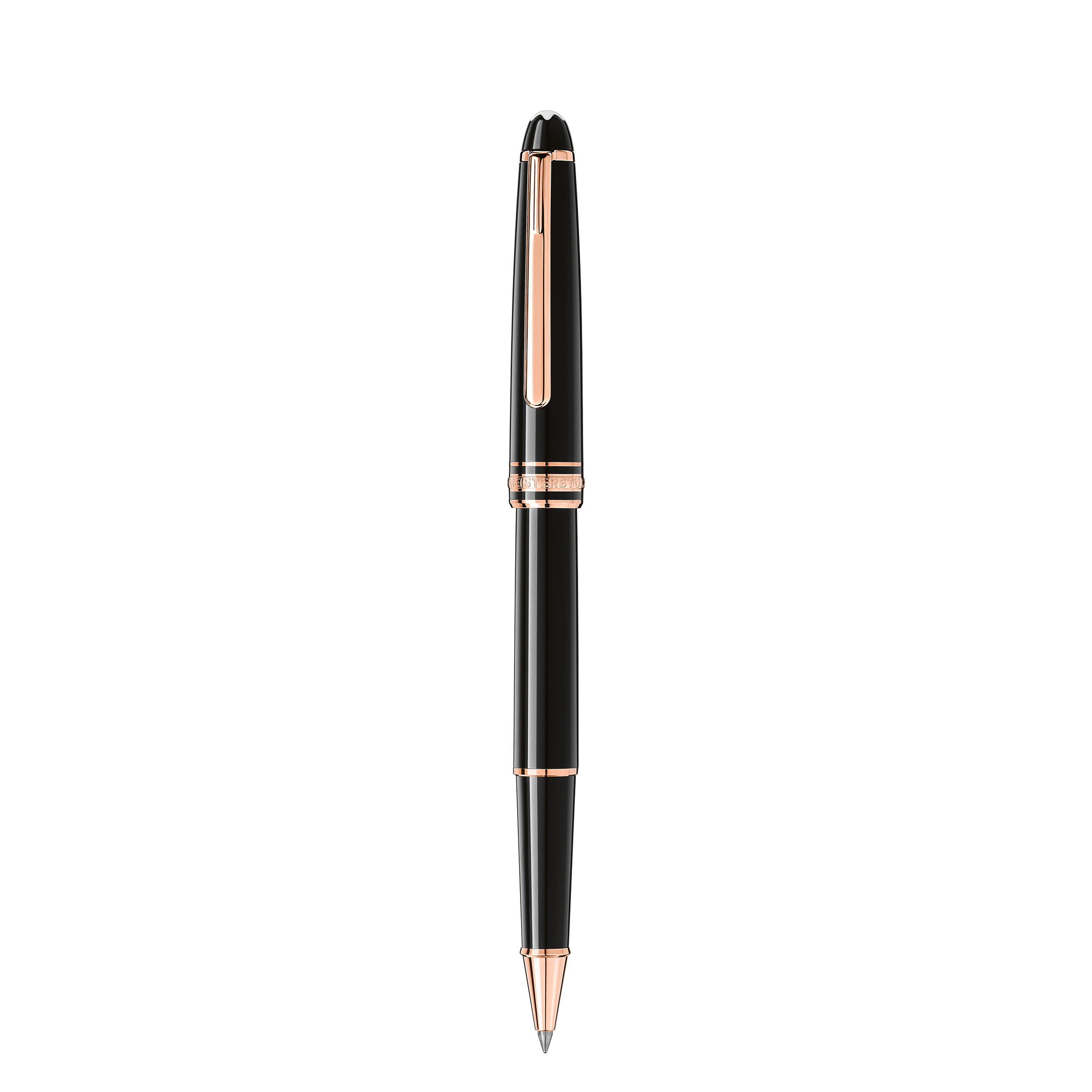 Meisterstück Rose Gold-Coated Classique Rollerball - Black