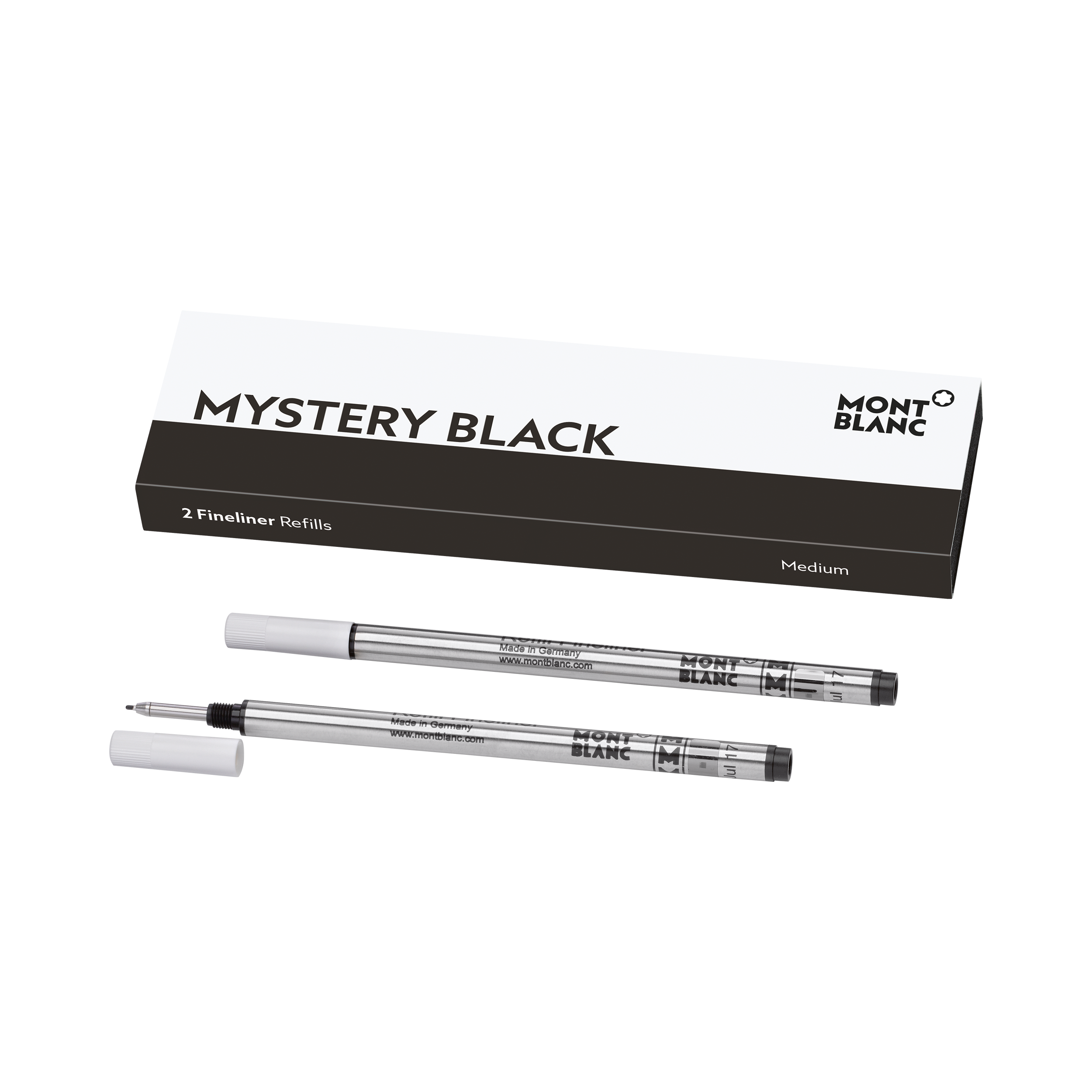 ファインライナー リフィル 2本 ミステリーブラック - Montblanc® JP