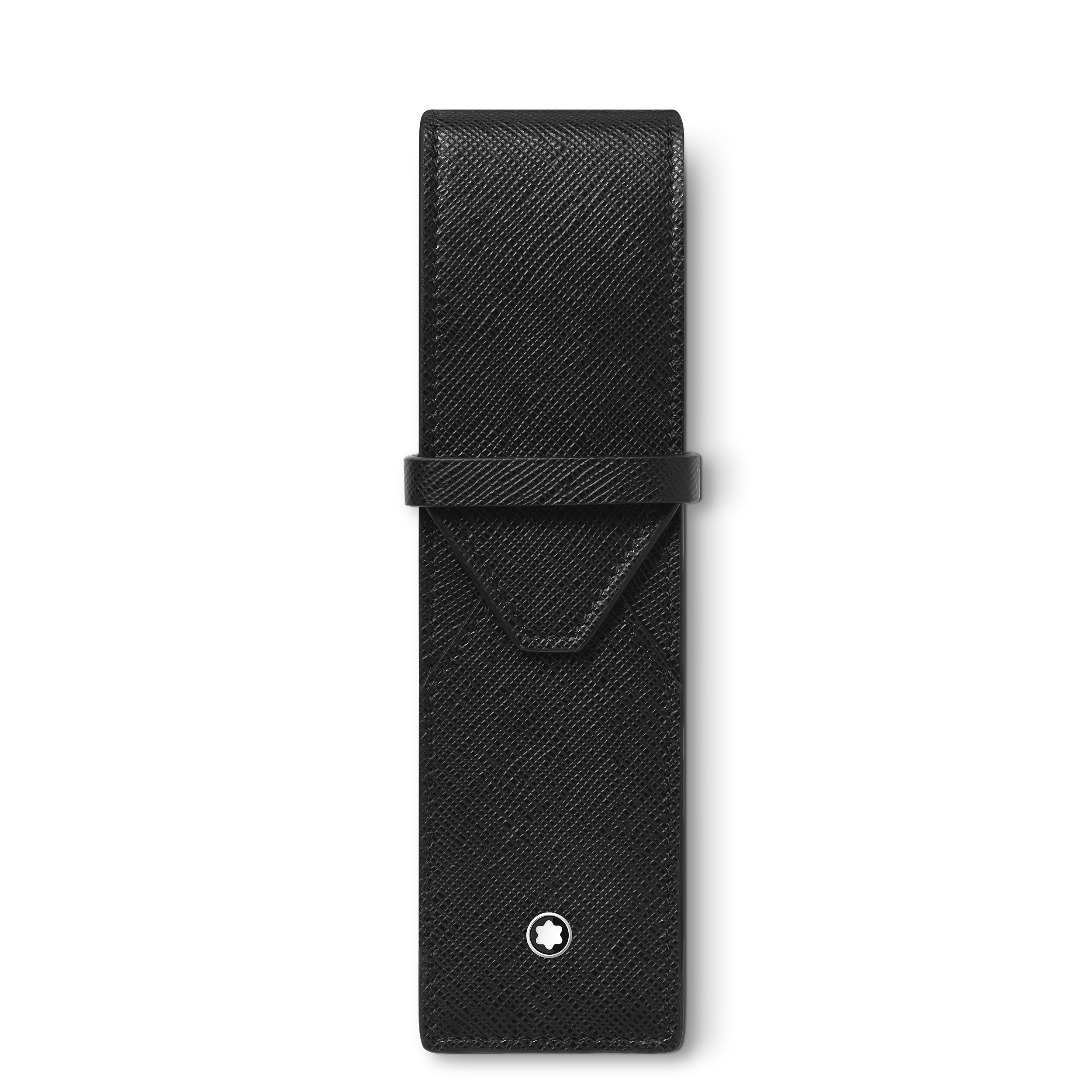 Sartorial 2-pen pouch - Leather - Black - Montblanc® US
