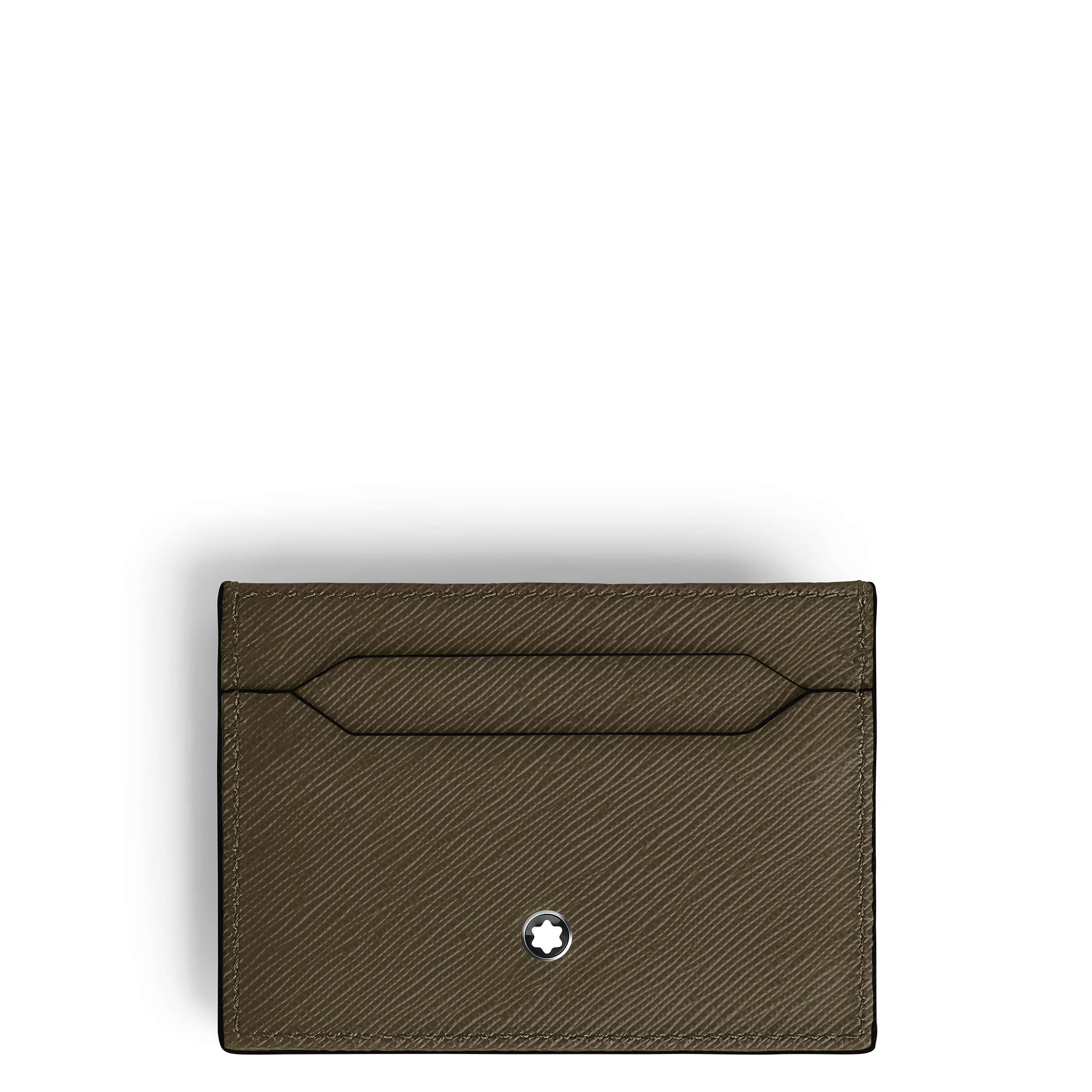 Card Holder 5cc in Sartorial Leather - Leather - Khaki - Montblanc® US