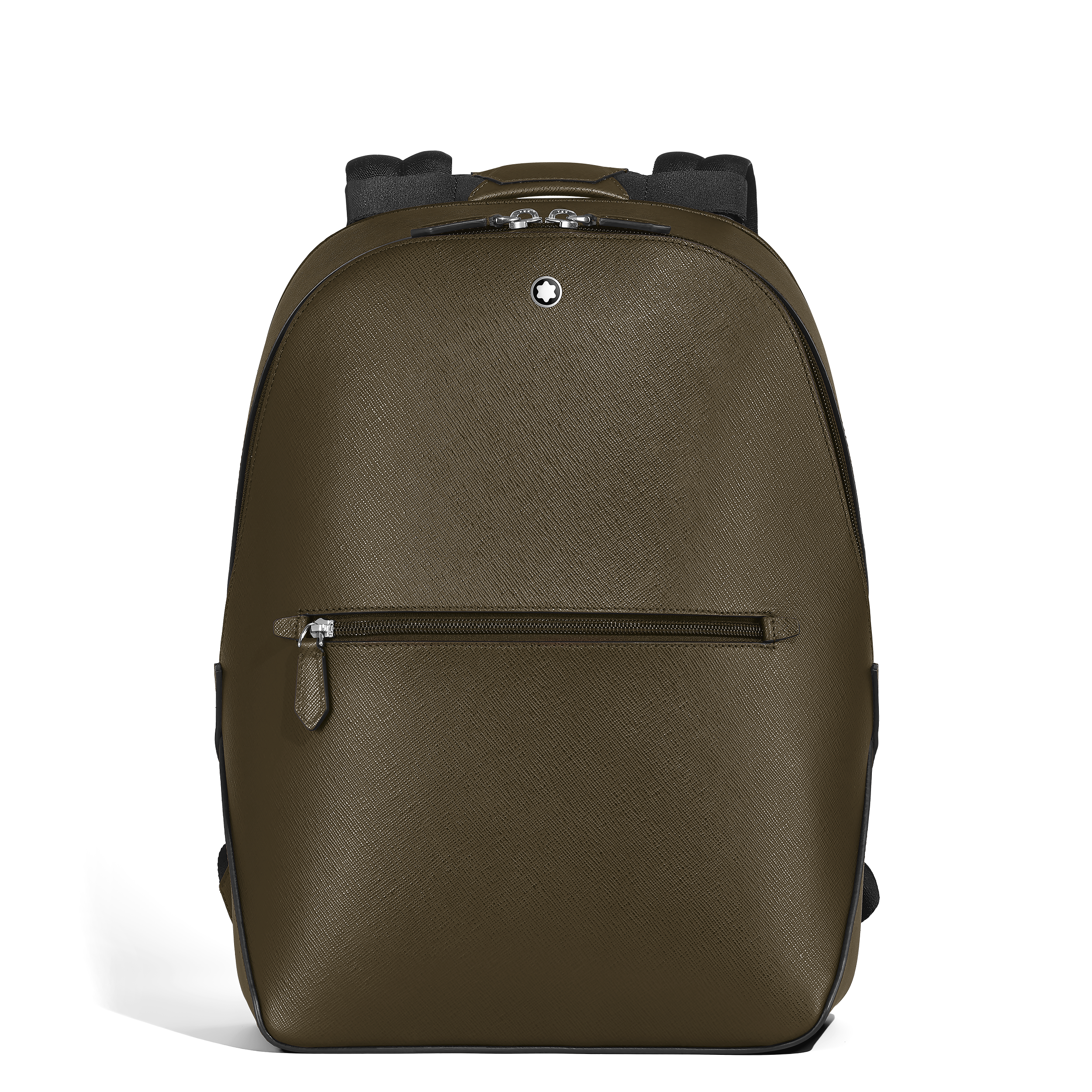 Small Backpack in Sartorial Leather - Leather - khaki - Montblanc® US
