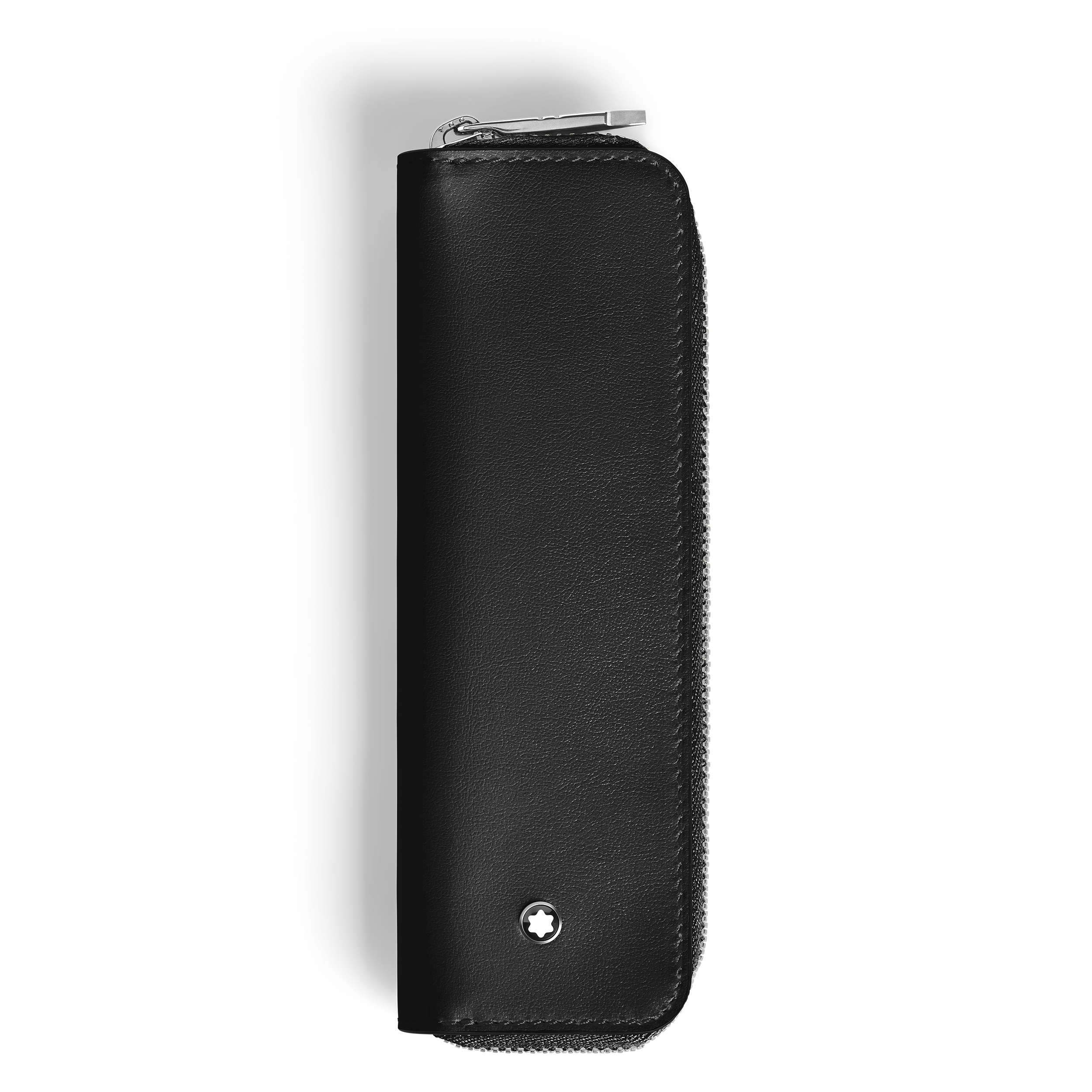 1-Pen Pouch with zip in Meisterstück Leather - Leather - Black