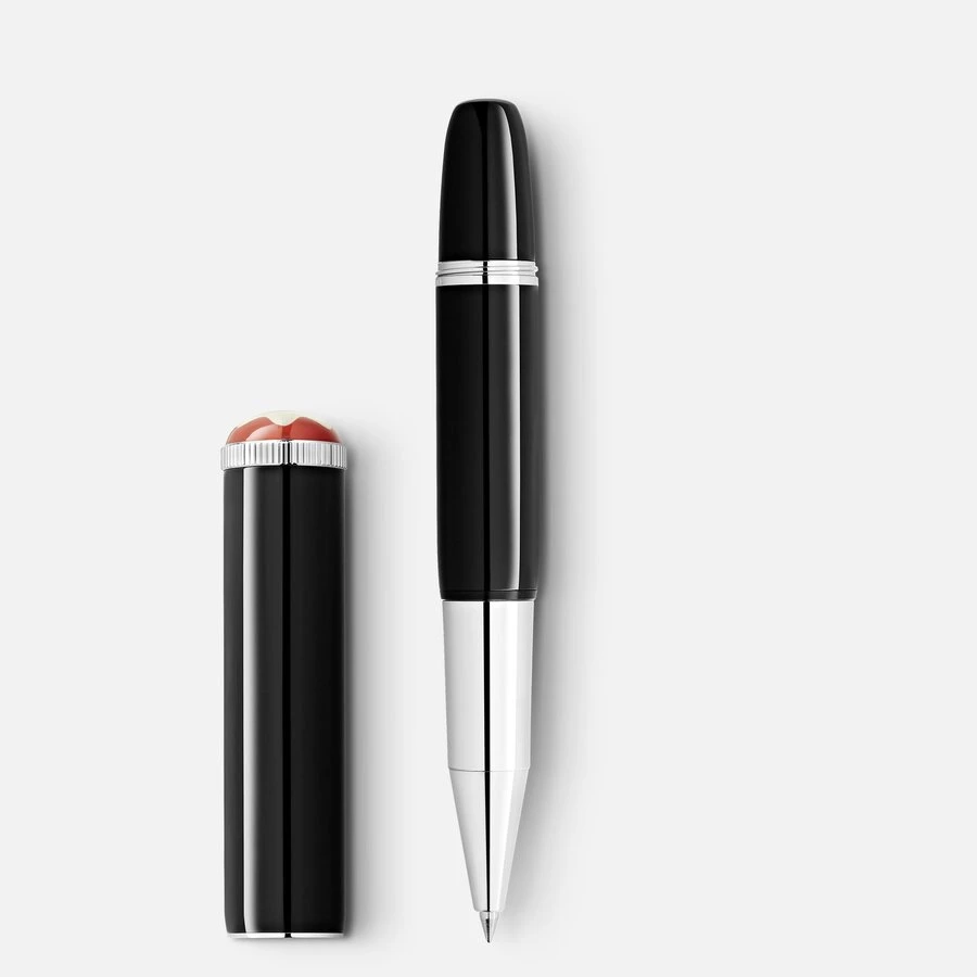 Второе изображеие товара Роллер Montblanc Heritage Rouge et Noir «Baby» Special Edition черного цвета 