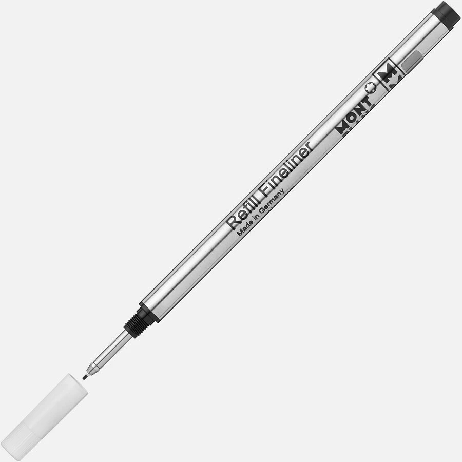 Второе изображеие товара 2 стержня для файнлайнера Montblanc Medium, цвет Mystery Black 