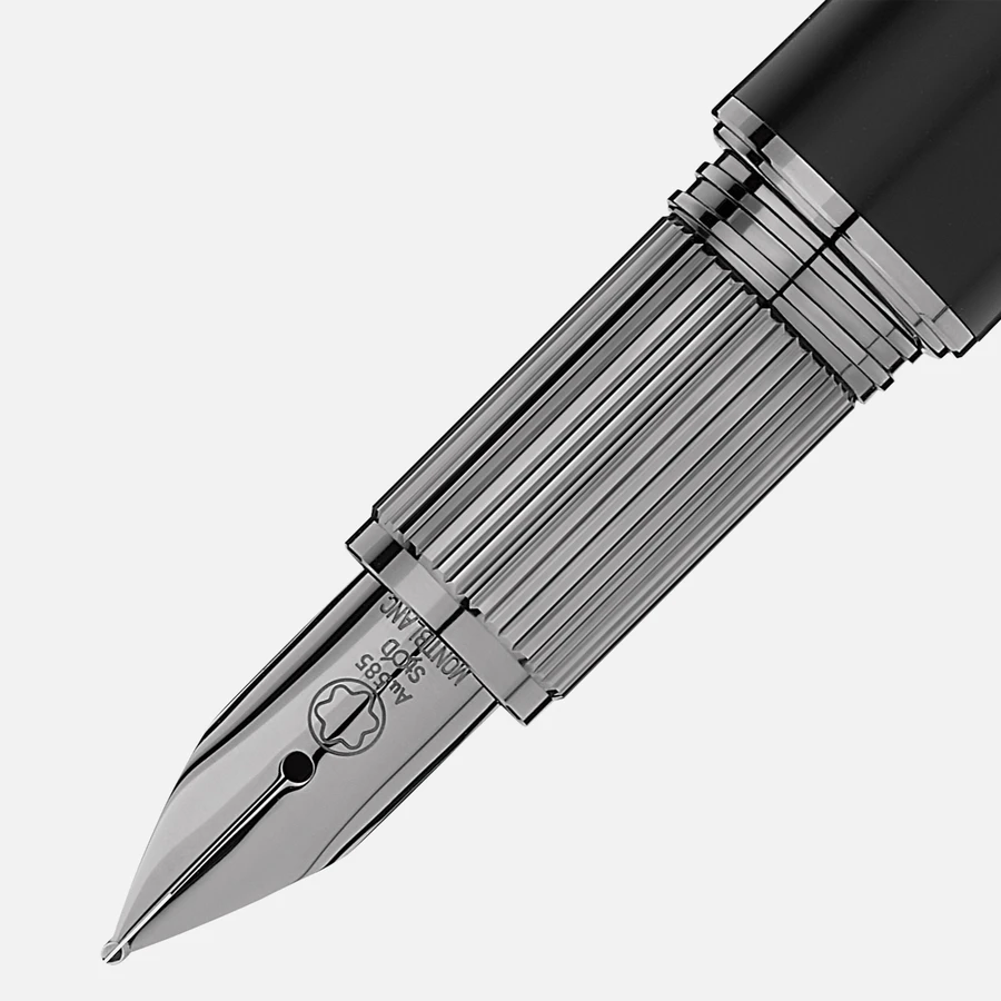 Второе изображеие товара Перьевая ручка из драгоценной смолы StarWalker Ultra Black 
